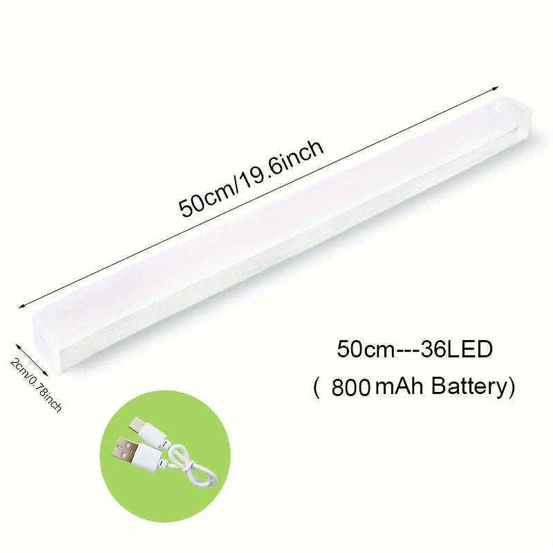 Trådlös LED Rörelsesensor Nattlampa för Kök, Sovrum, Garderob, Trappa och Skåpbelysning
