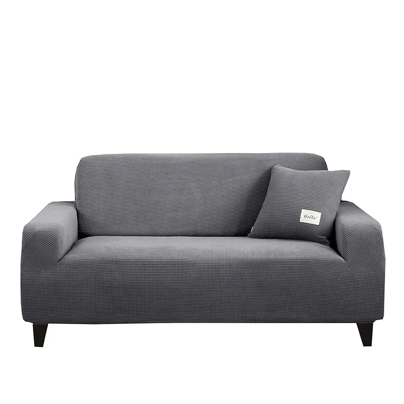 Sofalino Stretch | Elastisk Sofföverdrag | Jacquarddesign | För 1–4 Sittplatser &amp; L-Form