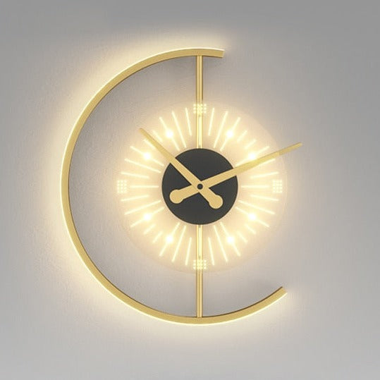 Modern minimalistisk LED-klocka
