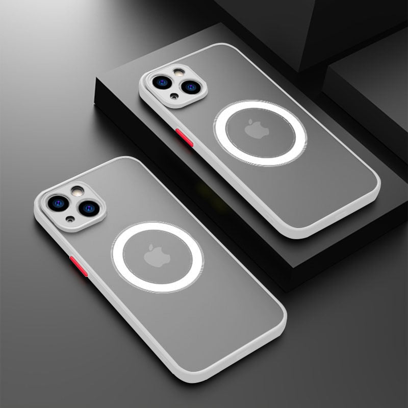 Elegant Magsafe Stötsäker iPhone-fodral