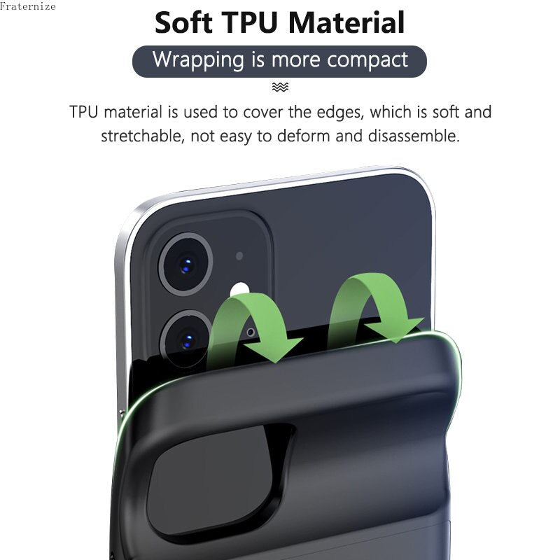 Power Bank Laddningsskydd Telefonfodral