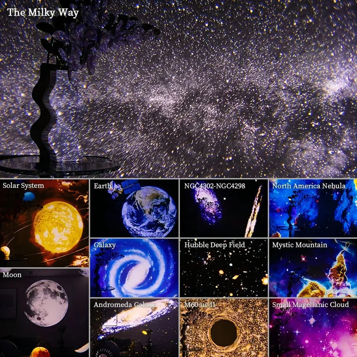 360° Planetarium Projektor | Förbättrad Avkoppling och Stressavlastning