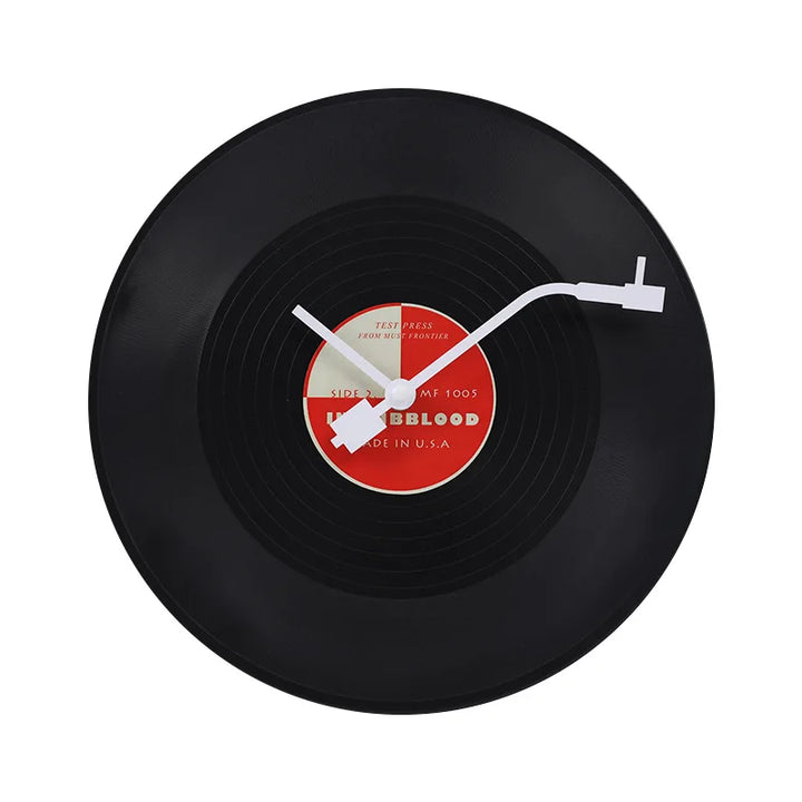 Musikalisk Vinylskivklocka