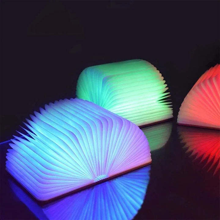 Kreativ Bok LED Nattlampa