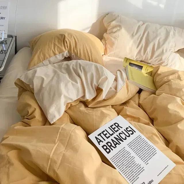 DuoDream Duntäcke - Stilig Vändbar Sängklädsel för Komfort