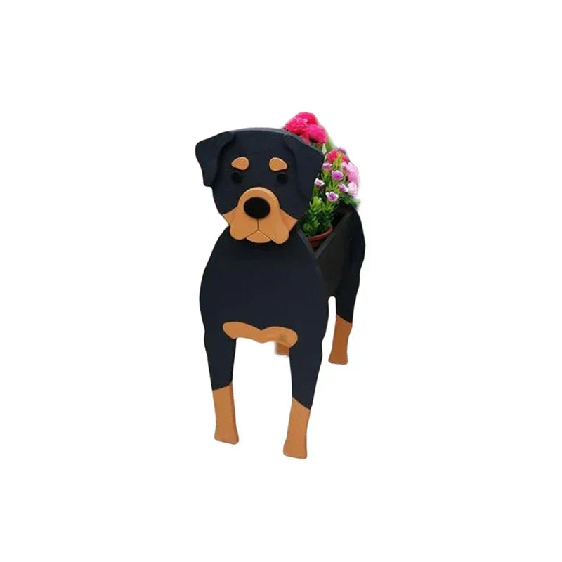 Blomkruka - Pawsome - Hundplanta Behållare - Olika Raser