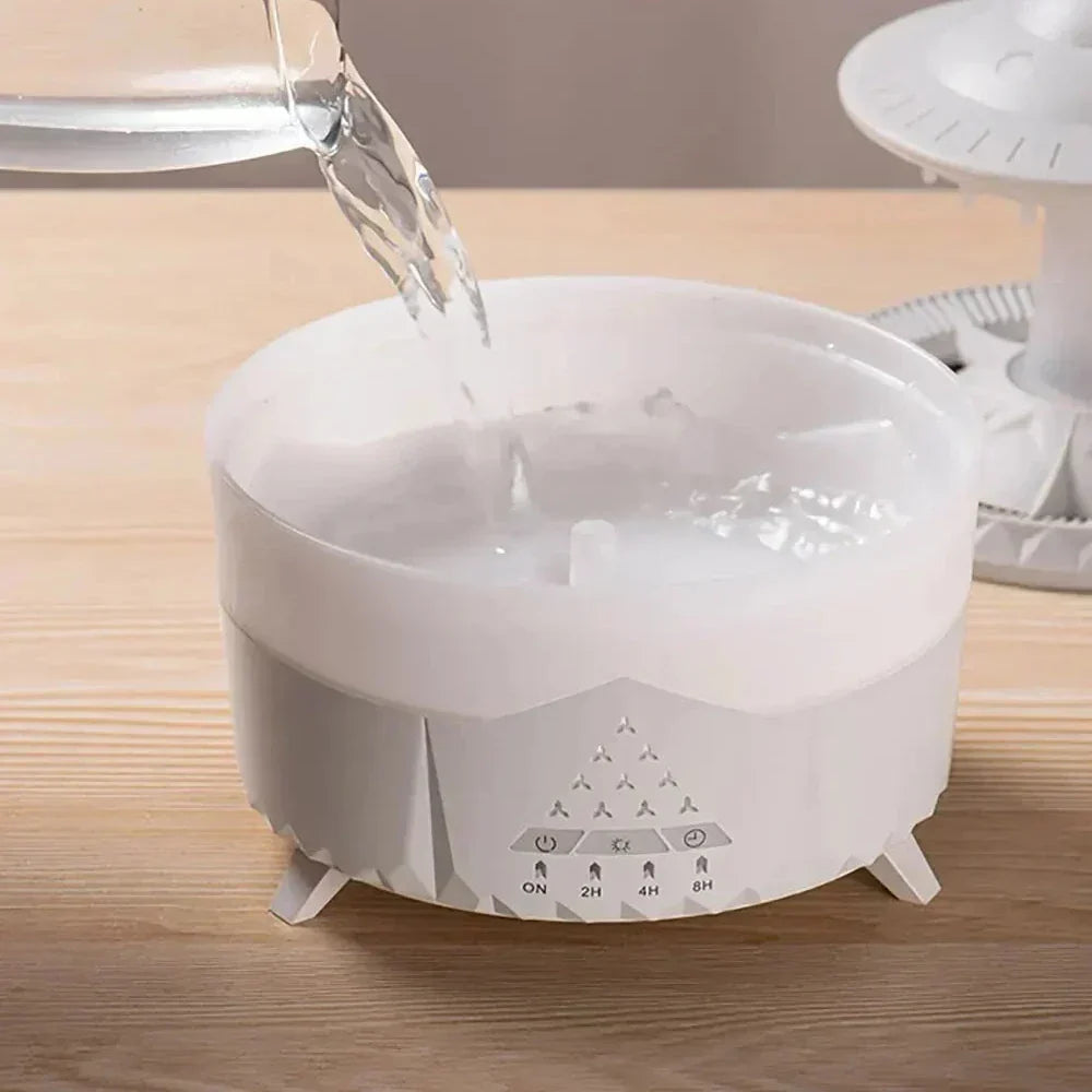 UFO Luftfuktare | Ultraljud Aromaterapi Diffusor med Fjärrkontroll - Grosven