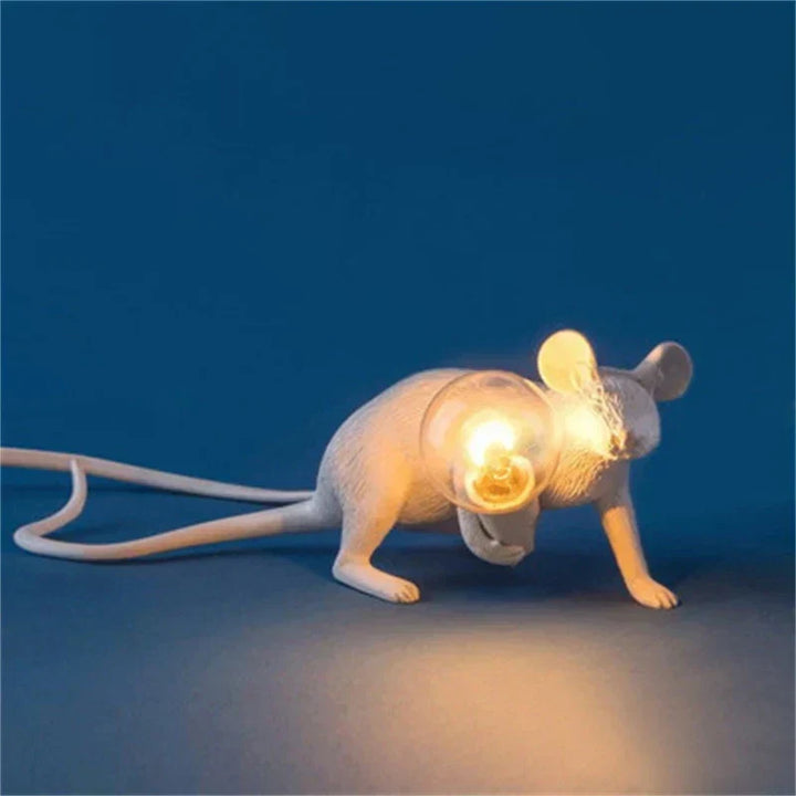 Moderna LED-djurtabellampor: Har, Katt och Ekorre Nattlampor