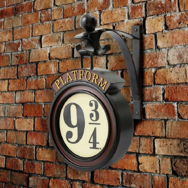 Harry Potter 9 3/4 Figur Nattlampa LED Magiska Vägglampor Plattform Hogwarts 3D Lampa Harrys Rumsinredning Barns Födelsedagspresent
