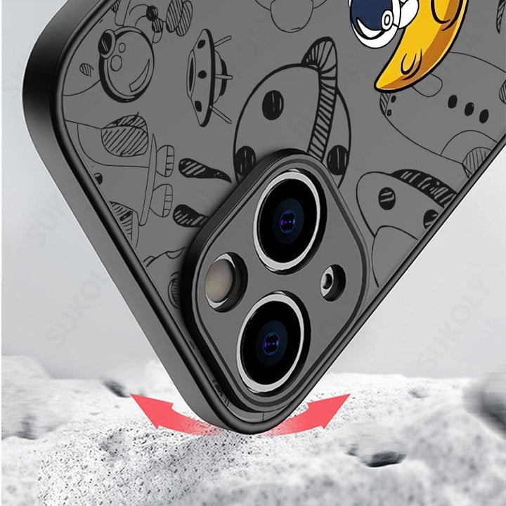 Space Road Relax Astronaut iPhone-fodral