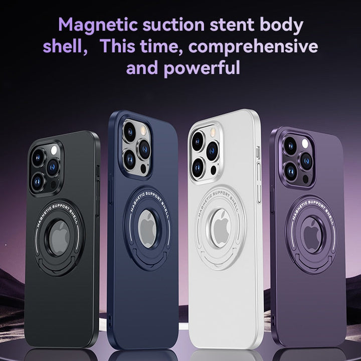 Magsafe Kompatibel Magnetisk Ring Telefonfodral Ställ