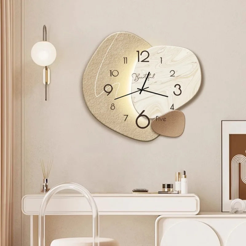 LuxuryClock – Stilig klocka för vardagsrummet