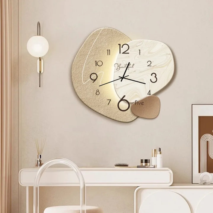 LuxuryClock – Stilig klocka för vardagsrummet