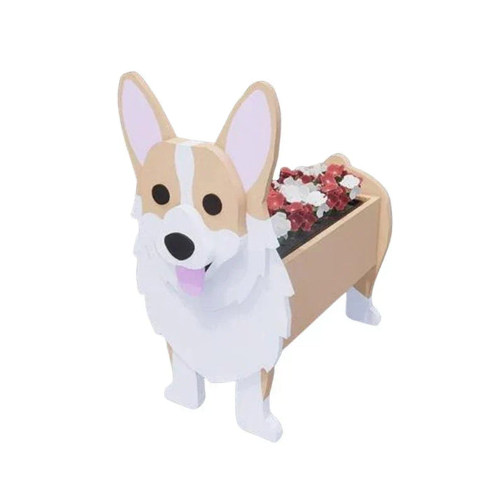 Blomkruka - Pawsome - Hundplanta Behållare - Olika Raser