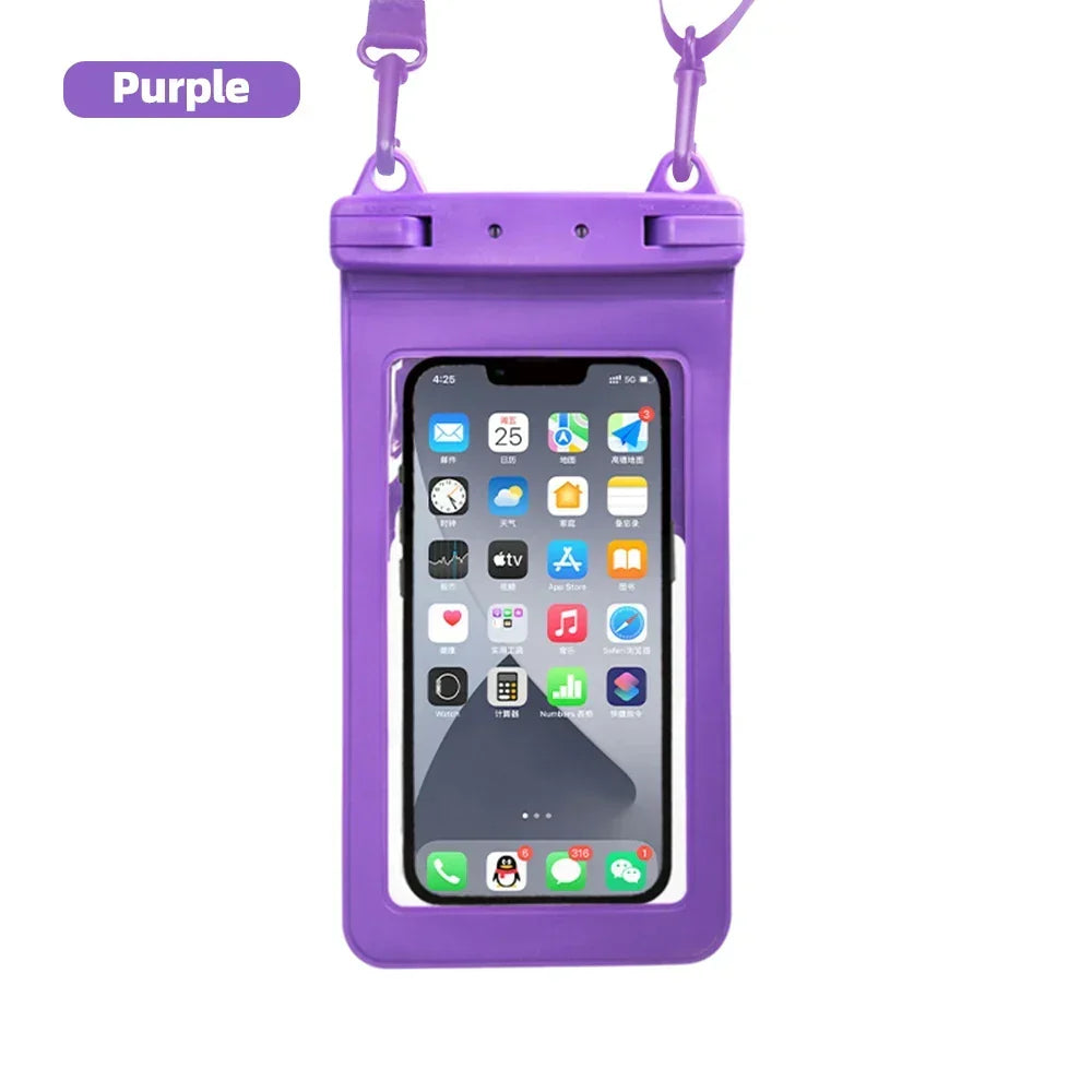 Vattentät Smartphone-fodral DryVault | Full View Design | Åtkomst från sidan | Med bärrem
