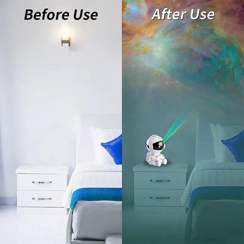 Astronaut LED Projektor, Galax, Stjärnor, Himmel