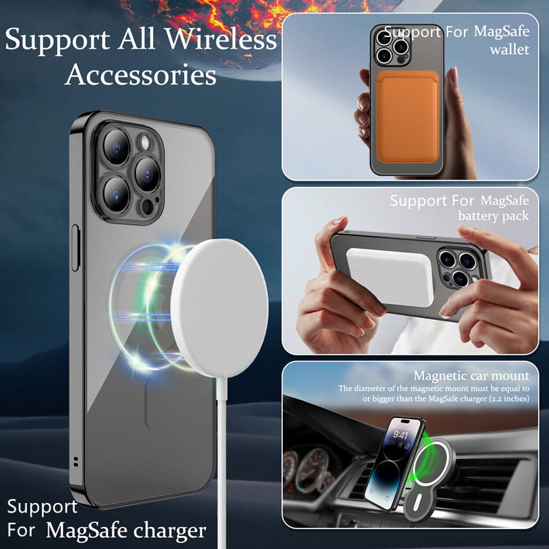 Sky Clear Transparent Silicone iPhone-fodral