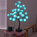 RGB Ros Blomma Träd Lampor 24LED USB Batteri Bordslampa Fe Nattljus Hem Fest Jul Bröllop Sovrum Dekoration Gåva