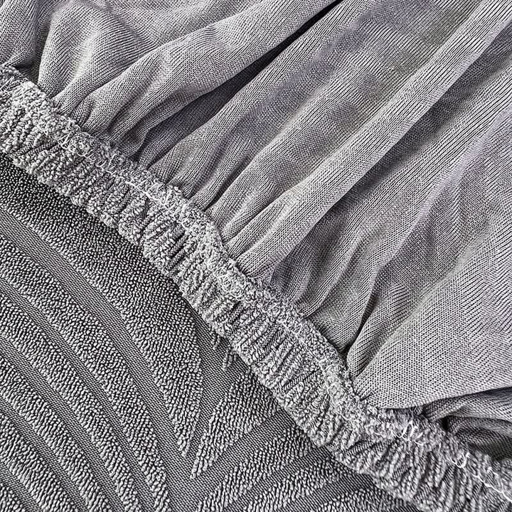 PlushSecure - Elegant Jacquard Sofföverdrag för Halkfri Komfort