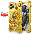 Mechanic Skull Cyberpunk Stil iPhone-fodral