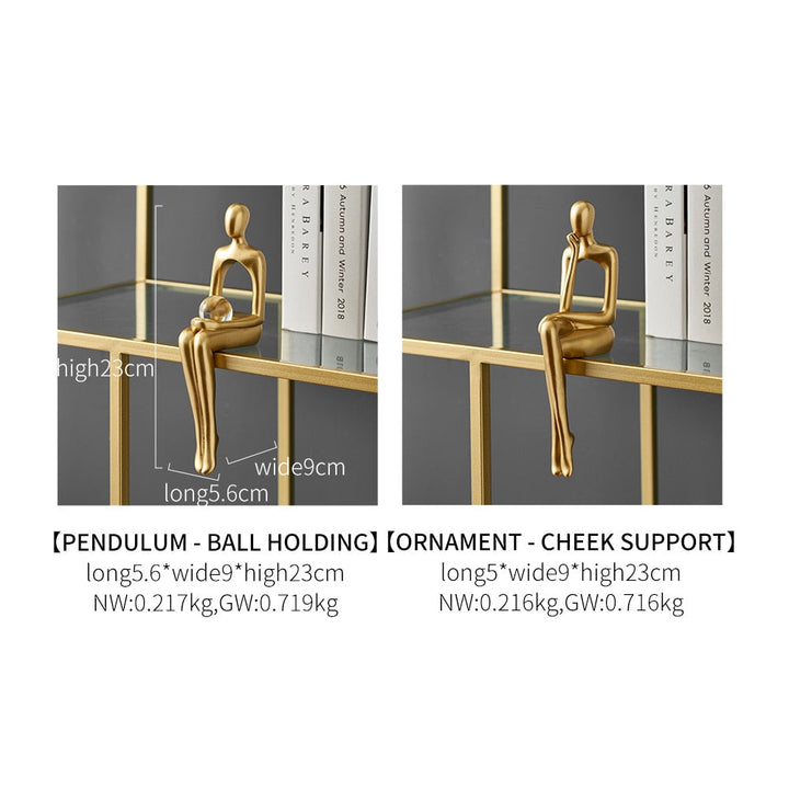 Modern Figurer Abstrakt Heminredning Skulptur
