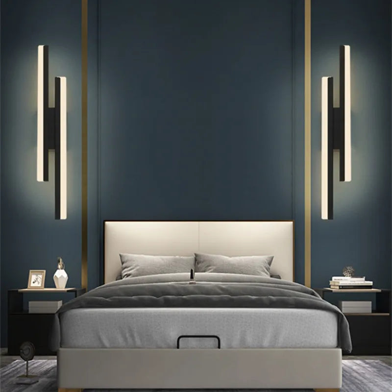 DoubliGlow | Minimalistisk modern LED-vägglampa