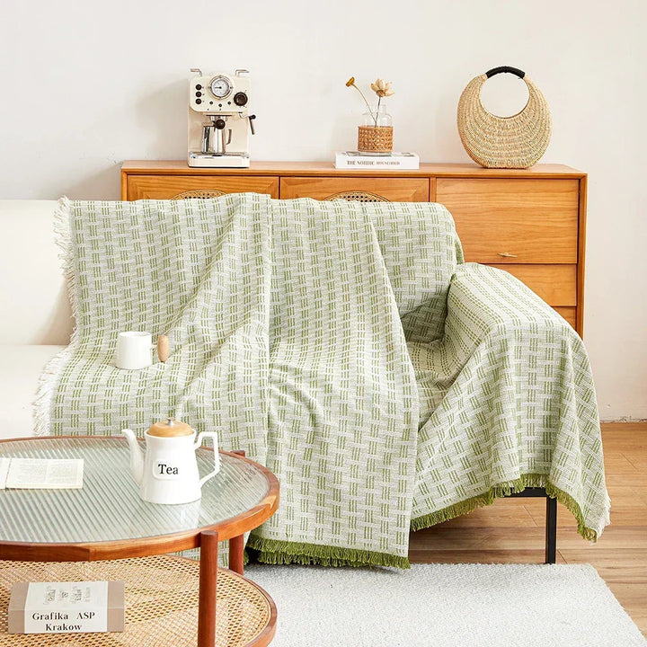 DualComfort Vändbar Sofföverdrag – Stilig, Tvättbar Soffskydd för 3–4 Sits Soffor