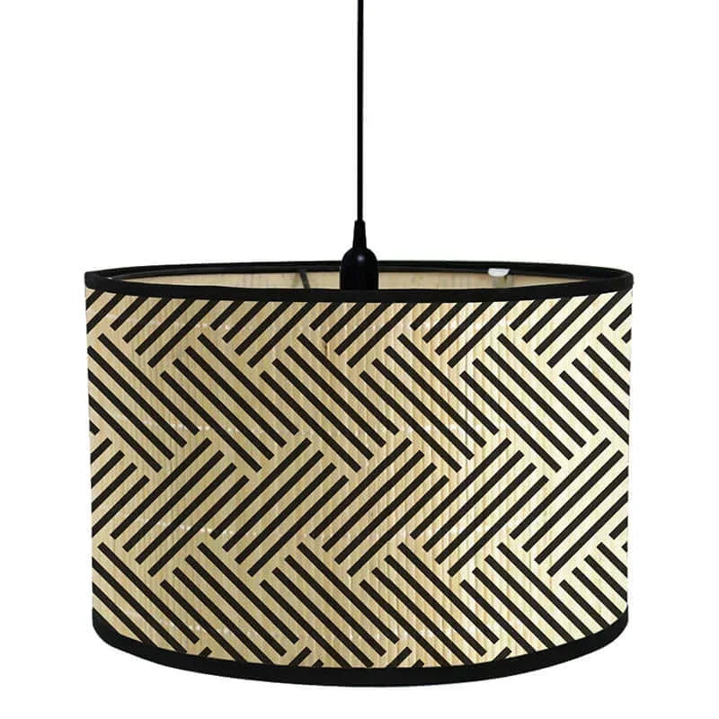 Art Deco Trumlampa Skärm