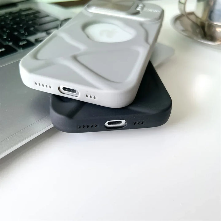 Magsafe Silikon Linsskydd iPhone Fodral