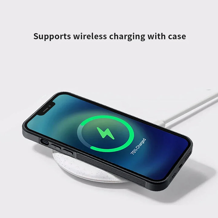 Magsafe Kolfiber Stötsäker iPhone Fodral