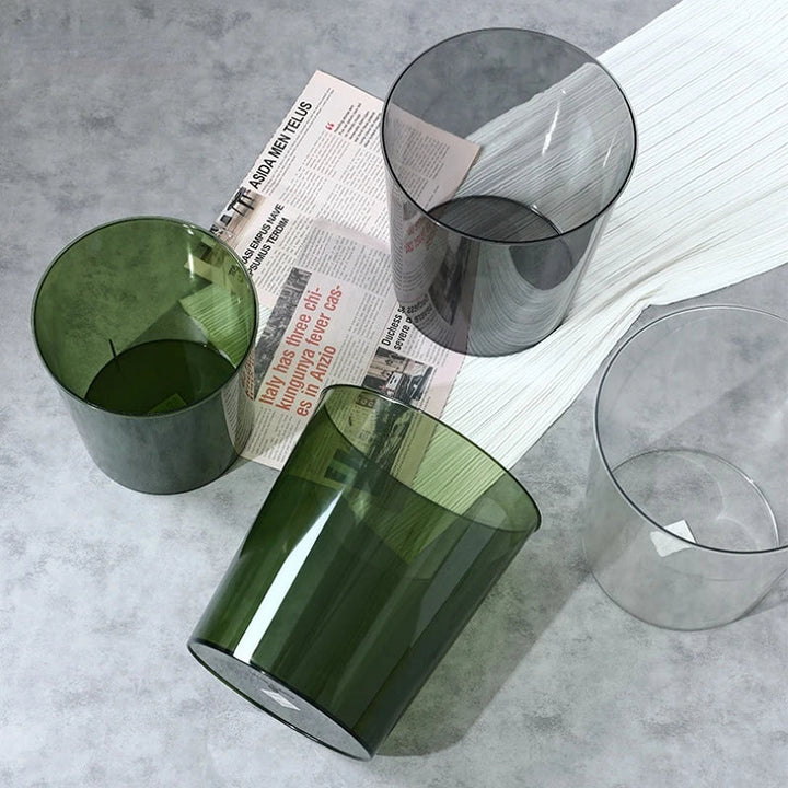 färgad transparent mångsidig behållare av akryl