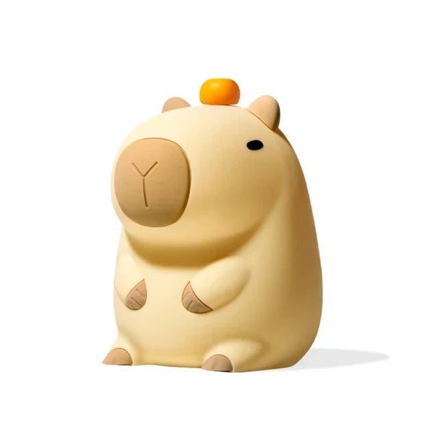 Capybara Light - Uppladdningsbar tecknad Capybara silikon nattlampa med 800mAh batteri