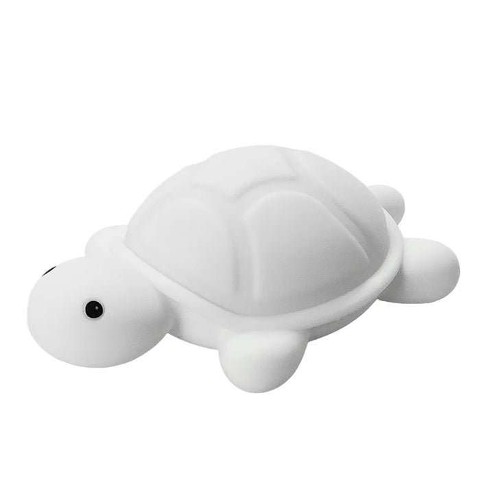 ShellGlow LED Nattlampa | Söt Sköldpadda | Mjuk Silikon | Färgskiftande &amp; Varm Ljus | USB-C Uppladdningsbar | 10.2 × 15.8 × 6.1 cm