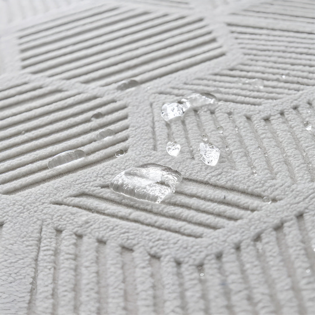 Jacquard Sofföverdrag med Geometrisk Mönster – Mjuk &amp; Husdjursvänlig | Perfekt för Skydd och Mysiga Vardagsrum |