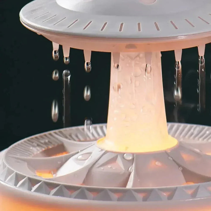 UFO Luftfuktare | Ultraljud Aromaterapi Diffusor med Fjärrkontroll - Grosven
