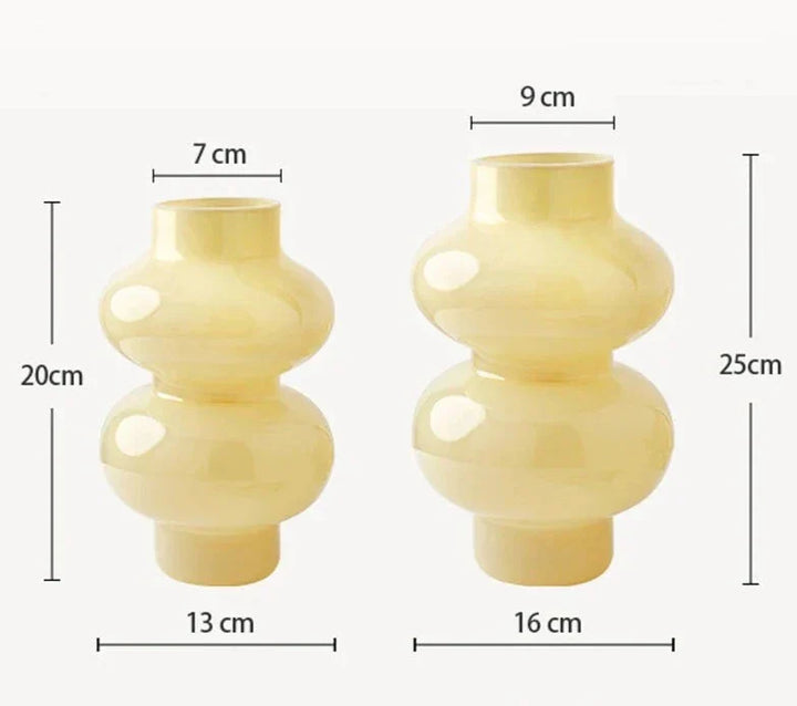 Chubby 2-stegs glasvas