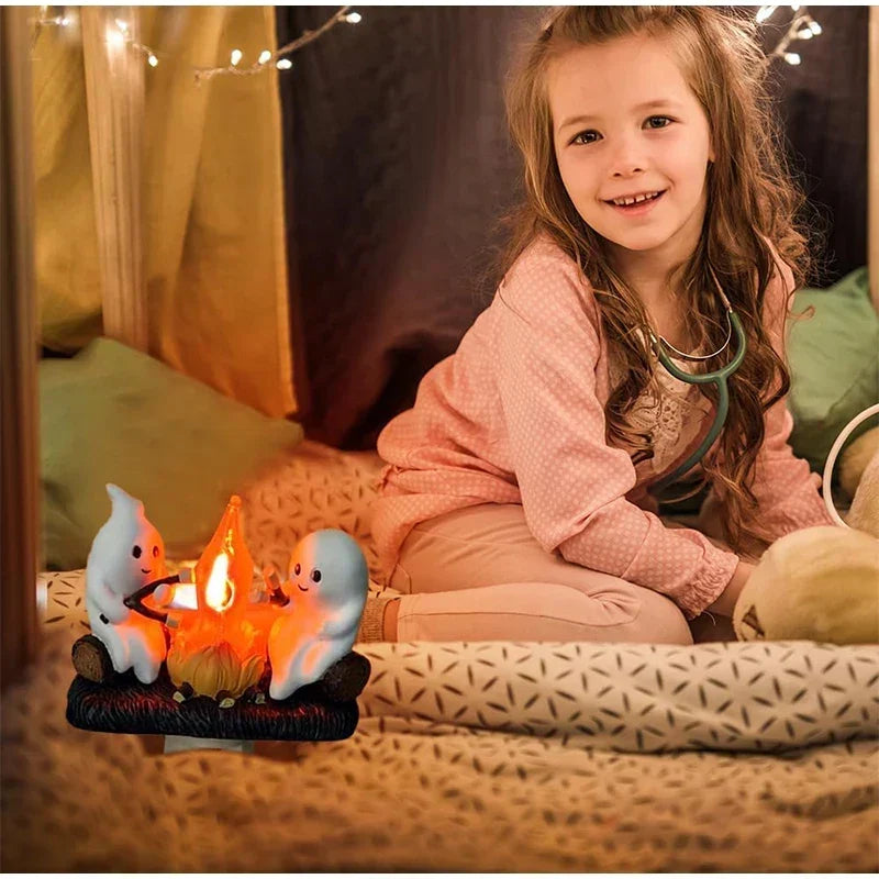 Spökljus Campfire Nattlampa
