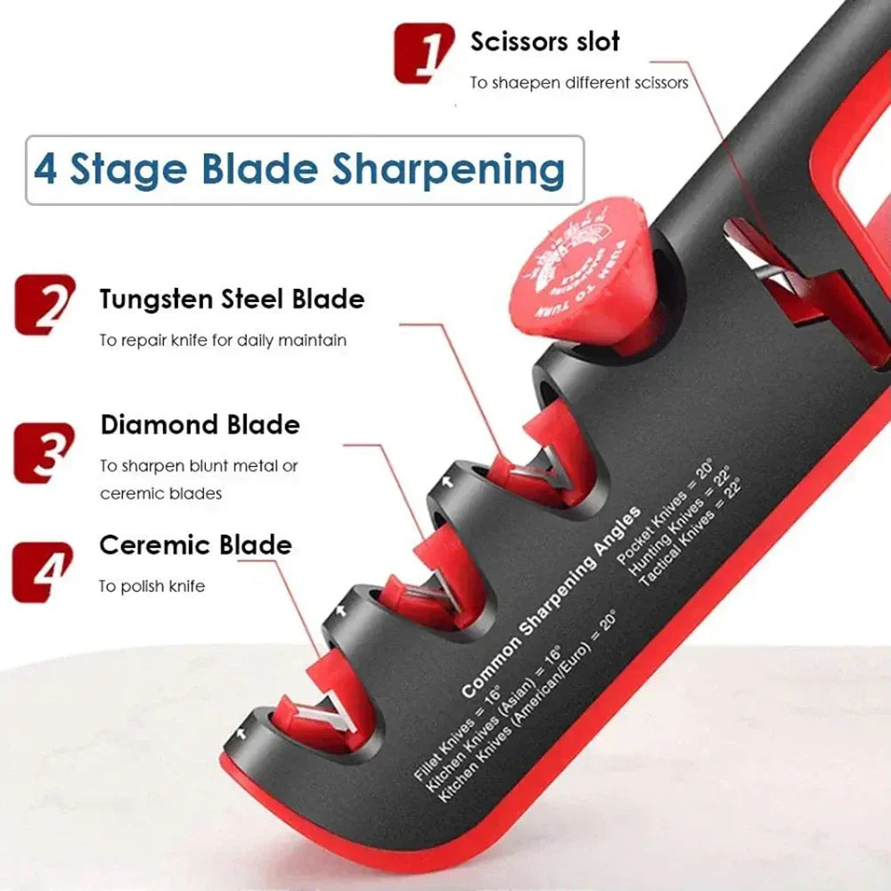 4-i-1 Professionell Knivslip (1+1 Gratis) - EdgeSharp