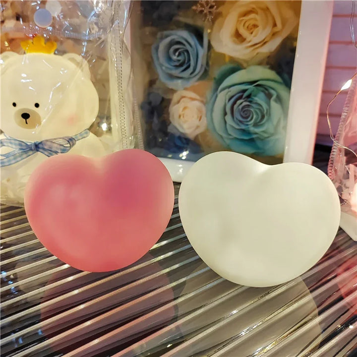 Hjärta LED-lampa | 3D Nattljus &amp; Dekor | Romantisk &amp; Kreativ | Present till Bröllop, Födelsedag &amp; Jul