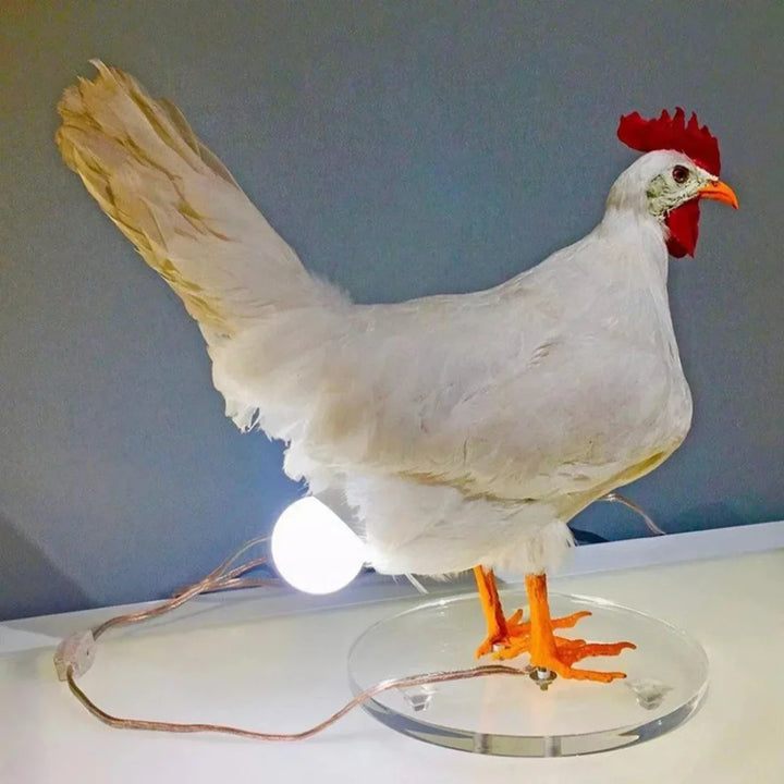 Lantgårdslampa med Kyckling