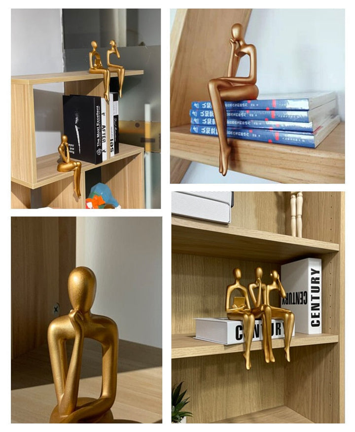 Modern Figurer Abstrakt Heminredning Skulptur
