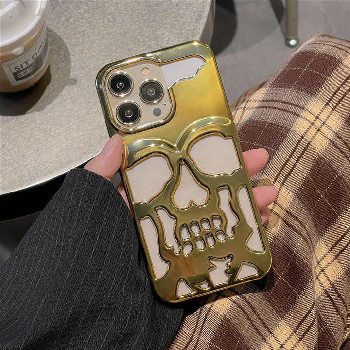 Gothic Midnight Skull Telefonfodral