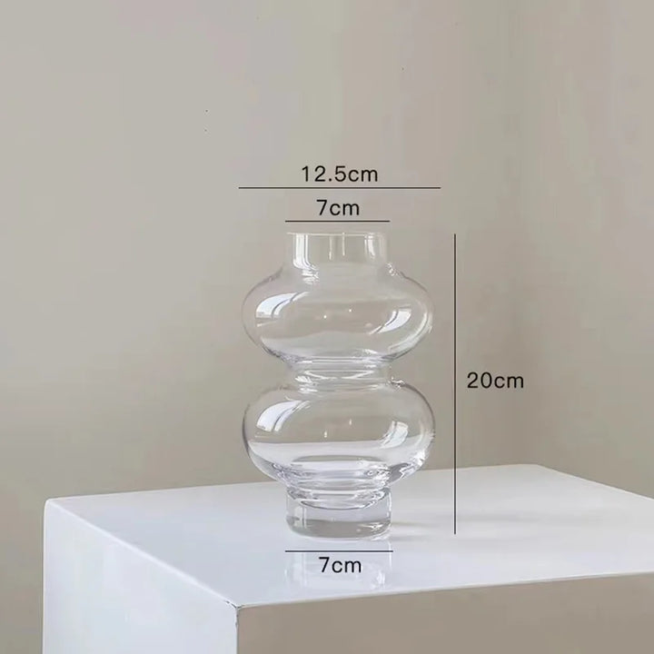 Chubby 2-stegs glasvas