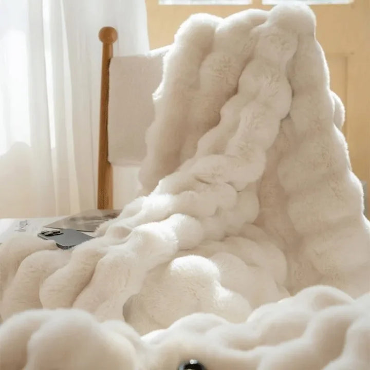 PlushCozy | Falsk päls vinterfilt