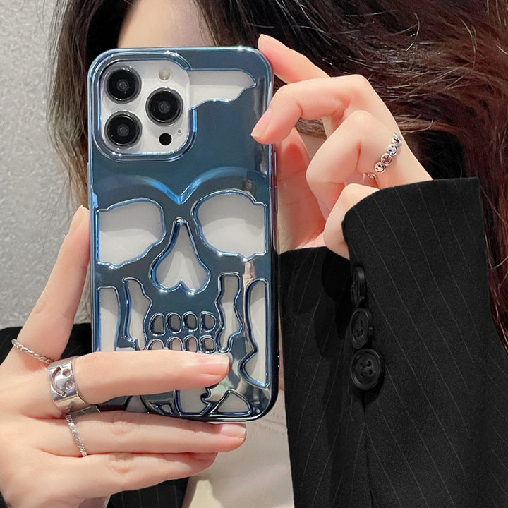 Gothic Midnight Skull Telefonfodral