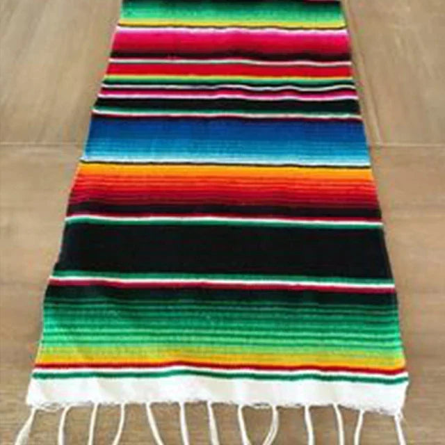 färgglad mexikansk Serape-filt
