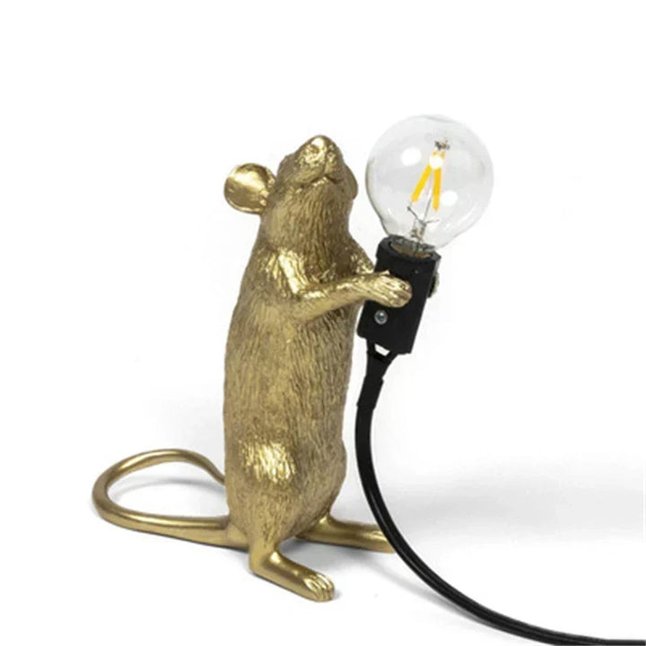 Moderna LED-djurtabellampor: Har, Katt och Ekorre Nattlampor