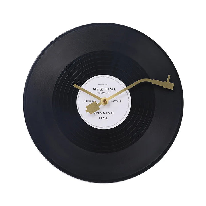 Musikalisk Vinylskivklocka