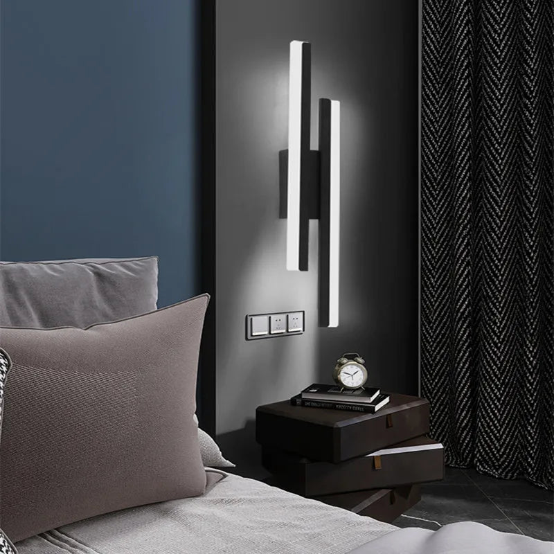 DoubliGlow | Minimalistisk modern LED-vägglampa