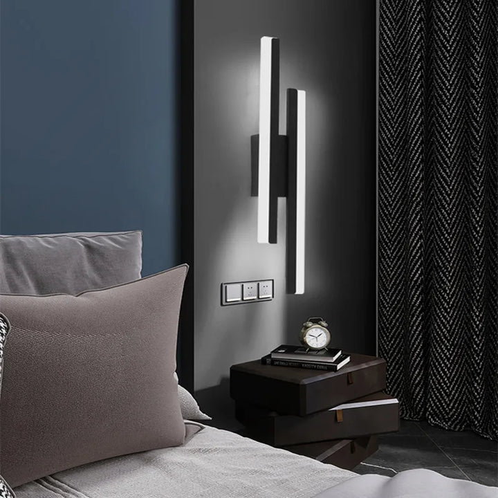 DoubliGlow | Minimalistisk modern LED-vägglampa